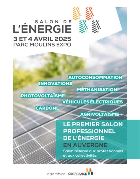 salon de l'énergie.